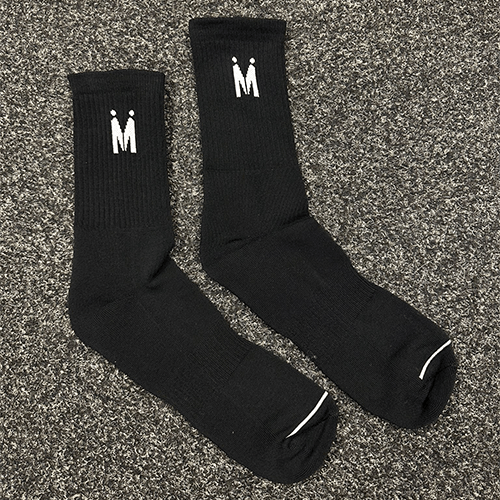 Mandem Meetup Socks - Black